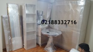اتوبار تهران به تبریز ؛ نمونه کار بست بندی اثاث